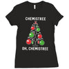 chemistree funny chemistry Ladies Fitted T-Shirt