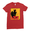 fury of the night Ladies Fitted T-Shirt