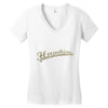 Steven Hawking Women's V-Neck T-Shirt