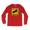 as seen on cctv chav rude,funny,cool,modern,fun Long Sleeve Shirts
