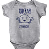 crabby day Baby Bodysuit