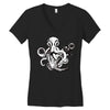 pirate octopus Women's V-Neck T-Shirt