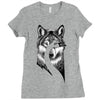 beauty or beast Ladies Fitted T-Shirt