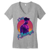 king killmonger Women's V-Neck T-Shirt