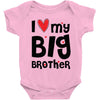 I Love My Big Brother Baby Bodysuit