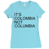 it's colombia not columbia Ladies Fitted T-Shirt
