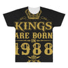 kings are born in 1988 All Over Men's T-shirt