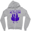 it goes down as the dm Zipper Hoodie
