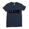 llame Ladies Fitted T-Shirt