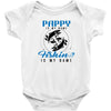 Pappy is my Name Fishing Is My Game Baby Onesie