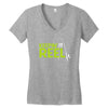 keepin' it reel Women's V-Neck T-Shirt
