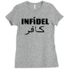 details about  infidel Ladies Fitted T-Shirt