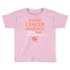 i wear peach for some special to me Toddler T-shirt