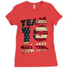 Jake Paul Team 10 Old America Design Ladies Fitted T-Shirt