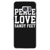peace. love. sandy feet. Samsung Galaxy S7