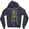 plush bunny Zipper Hoodie