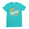 halloween moon Ladies Fitted T-Shirt