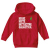 bears beets battlestar galactica Youth Hoodie