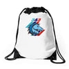m 343 horses power Drawstring Bags
