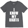 i know my rights V-Neck Tee