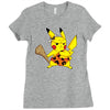caveman mouse Ladies Fitted T-Shirt