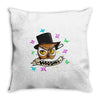 HOO DINI Throw Pillow