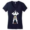 all might Women's V-Neck T-Shirt