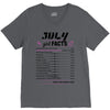 July Girl Facts Cancer V-Neck Tee