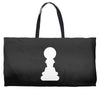 Chess King and Pawn Weekender Totes