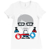 science fair project Ladies Fitted T-Shirt
