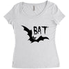 bat (2) Women's Triblend Scoop T-shirt