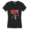 love balon Women's V-Neck T-Shirt