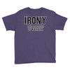 irony the opposite of wrinkly Youth Tee