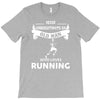 who loves running T-Shirt