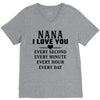 I Love You Nana V-Neck Tee