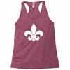 fleur de lis sticker vinyl Racerback Tank