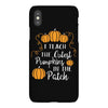 i teach the cutest pumpkins in the patch iPhoneX