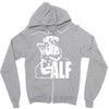alf  fun shirt serie kult katze au&szlig;erirdisches lustig retro klassik Zipper Hoodie