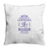 I am a Hodgkins Cancer Survivor - What's Your Superpower? Throw Pillow