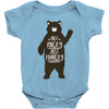 just hungry Baby Bodysuit