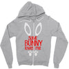 happy easter some bunny loves me Zipper Hoodie