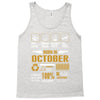 Born October Multitasking Problem Solving Tees Tank Top