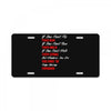 keep moving forward License Plate
