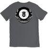 8ball skull V-Neck Tee
