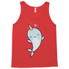 cute kawaii narwhals are cute Tank Top