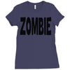 zombie Ladies Fitted T-Shirt