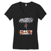 marty Women's V-Neck T-Shirt