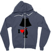 i love lamp Zipper Hoodie