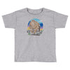 polygon bear graphic Toddler T-shirt