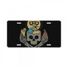 summer skull License Plate